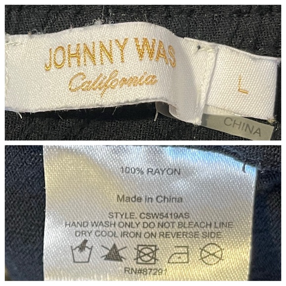 Johnny Was Casey Bell Sleeve Tunic - Picture 8 of 8